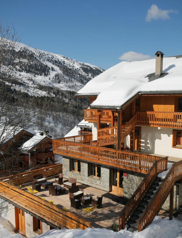 Hôtel Eliova Le Génépi Méribel Esterno foto